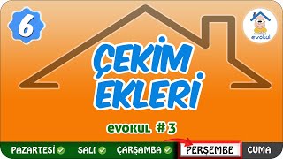 Çekim Ekleri  6 Sınıf uzaktanegitim evokul Kampı [upl. by Eynttirb]