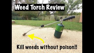 Weed Torch Review  Kill weeds without using poison [upl. by Carr]