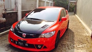 CONTOH MODIFIKASI Mobil Honda CIVIC FD1 Gaul [upl. by Richard]