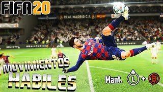 TODOS LOS MOVIMIENTOS HÁBILES Y TRUCOS SECRETOS  FIFA 20  TUTORIAL [upl. by Koeppel]