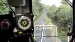 Locomotive Cab Ride Buller Gorge 2 [upl. by Casimire]