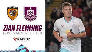 Flemming On First Clarets Goal In Tigers Draw  REACTION  Hull City 11 Burnley [upl. by Crist]