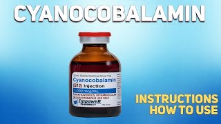 Cyanocobalamin injection Vitamin B12 how to use Uses Dosage Side Effects Contraindications [upl. by Tsiuqram59]