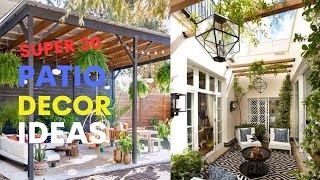 Modern Patio Design  Patio Garden Ideas  Patio Decorating Ideas [upl. by Ettevad]