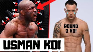 Kamaru Usman vs Colby Covington 2 Prediction and Breakdown  UFC 268 Betting Tips [upl. by Annayt]