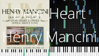 🎹 Piano SoloDear Heart Henry ManciniSynthesia Piano Tutorial [upl. by Catlin]