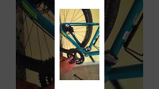 Crankset Removal shimano polygonbike [upl. by Ahsinid]