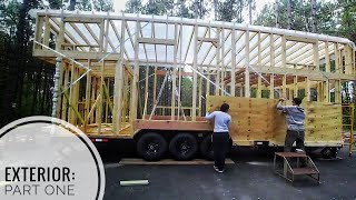 Tiny House Build in 10 Minutes [upl. by Akeyla]