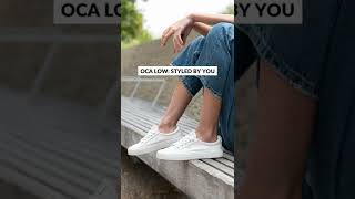 Our BestSelling OCA Low White Canvas Styled By You [upl. by Januarius400]