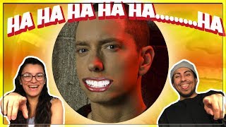 Eminem Funny Moments Pt3 REACTION [upl. by Ahcsas]