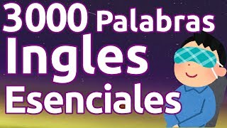 MEMORIZA 3000 PALABRAS en INGLES Voz Inglés y Español [upl. by Debor]