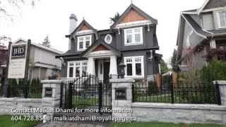 3629 West 35th Avenue Vancouver BC  Built by JHD Homes [upl. by Birch]