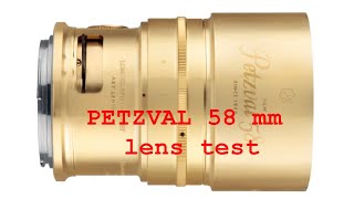 Lomography Petzval 58 Bokeh Control lens bokeh monster [upl. by Gupta258]