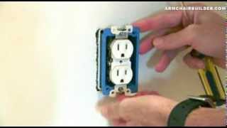 Install Electrical Box Extenders for Tile or Stone [upl. by Willey]