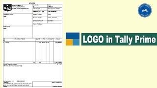 ADD LOGO IN TALLY PRIME  HOW TO ATTACH LOGO IN TALLY PRIME  LOGO IN TALLY PRIME [upl. by Oravla954]