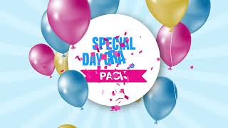 Special Day Pack  Adobe Premiere Pro Template [upl. by Fries968]