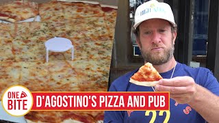 Barstool Pizza Review  DAgostinos Pizza and Pub Chicago IL [upl. by Aimak685]