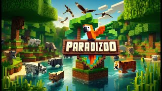 A la recherche du tigre Paradizoo Minecraft mods 7 [upl. by Ahseinod]