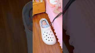 🍼👩‍🍼🤰Baby entertainment  Baby care products  Peephole crib shoes online babyfun cute babytoys [upl. by Kaliski]