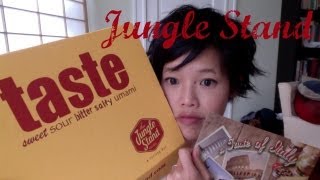 The Jungle Stand tasting August 2013 box [upl. by Boehike772]