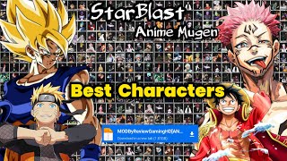 Update Anime Crossover Battle V5 Mugen  Watch Mode Starblast Mugen Game Android [upl. by Farrington]