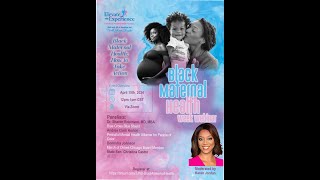 Jack and Jill of America Inc North Shore Chapter  Black Maternal Health Webinar [upl. by Nimrahc461]