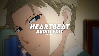 heartbeat  childish gambino「 edit audio 」 [upl. by Aikcin]