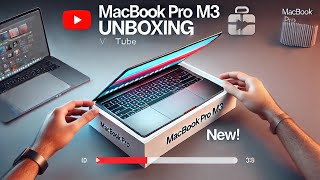 14 Inch Macbook Pro M3 512GB Space grey  quick unboxing ⏦ﾟ♡︎ macbookpro prasadtechintelugu [upl. by Ahsinrad]