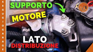 Supporto MOTORE lato DISTRIBUZIONE Fiat Panda 169 [upl. by Asir]