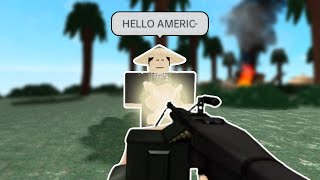 Playing the BEST VIETNAM WAR game in ROBLOX UNDERRATED [upl. by Vullo]