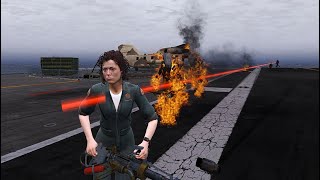 GTA 5 Ellen Ripley kills Aliens [upl. by Reinal159]