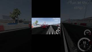 at the drag strip beamngshorts beamnng automobile trucks dragracing [upl. by Aneelak553]