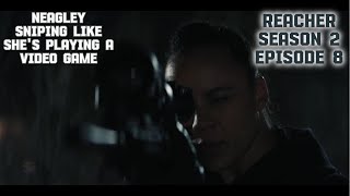 Neagley Sniping Like Shes Playing Call of Duty  Reacher Season 2 Episode 8 Finale  Prime Video [upl. by Ahsrop]