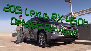 2015 Lexus RX 450h Hybrid Detailed Review and Road Test [upl. by Siednarb1]