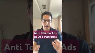 Anti tobacco ads on OTT Is banning tobacco products a better idea shorts [upl. by Coplin]