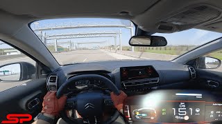 2024 CITROEN C5 AIRCROSS HYBRID  POV Test Drive I 4K [upl. by Codd]