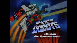 CHALLENGE OF THE GOBOTS COMMERCIAL BUMPER HANNABARBERA 19841985 [upl. by Vitkun]