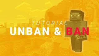 How to Ban and Unban Minecraft Players [upl. by Old]