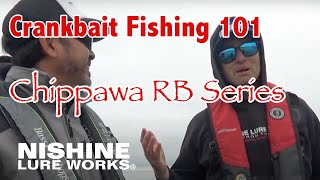 Fishing Tips Crankbait Fishing 101 With Taro Murata Chippawa RB Series [upl. by Malena]