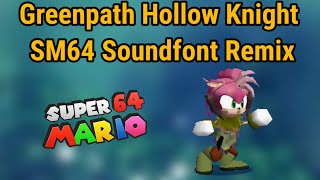 Greenpath Hollow Knight SM64 Soundfont Remix Thorn Rose In SM64 Release amp Download [upl. by Bove]