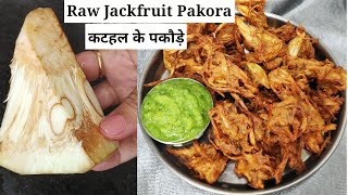 कटहल के चटपटे और कुरकुरे पकौड़े  crispy jackfruit pakoras recipe  How To Make Jackfruit Pakoda [upl. by Sheba]