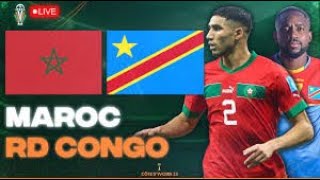 Maroc vs Congo en live streaming  مباشر مباراة المغرب ضد الكونغو [upl. by Ibocaj]