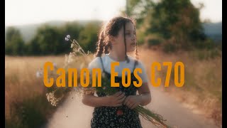 My first cinema camera Canon Eos C70  First Test footage [upl. by Lette689]