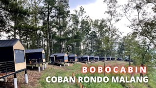 BOBOCABIN Coban Rondo MALANG  Review pakai Drone FPV [upl. by Stillas]