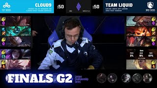 C9 vs TL  Game 2  Grand Finals LCS 2021 MidSeason Showdown  Cloud 9 vs Team Liquid G2 full game [upl. by Porta918]