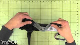 Petzl Voltige Chest Harness  TreeStuffcom 360 View [upl. by Eoin47]