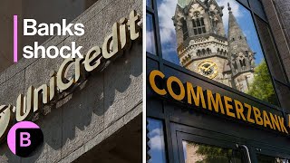 Commerzbank Hires Goldman Sachs as Defense Adviser Amid UniCredit Move [upl. by Enitsenre]