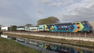 quotNEWquot TriRail Consist on TriRail P61503 also TriRail P61003 and P60803  1324 [upl. by Akiret411]