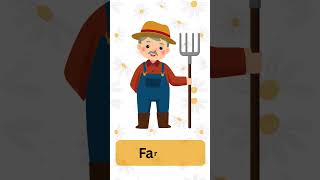 Learning Jobs For Kids english shorts short kidslearning [upl. by Eirameinna]