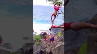 Spectacular diving off a cliff [upl. by Lil]